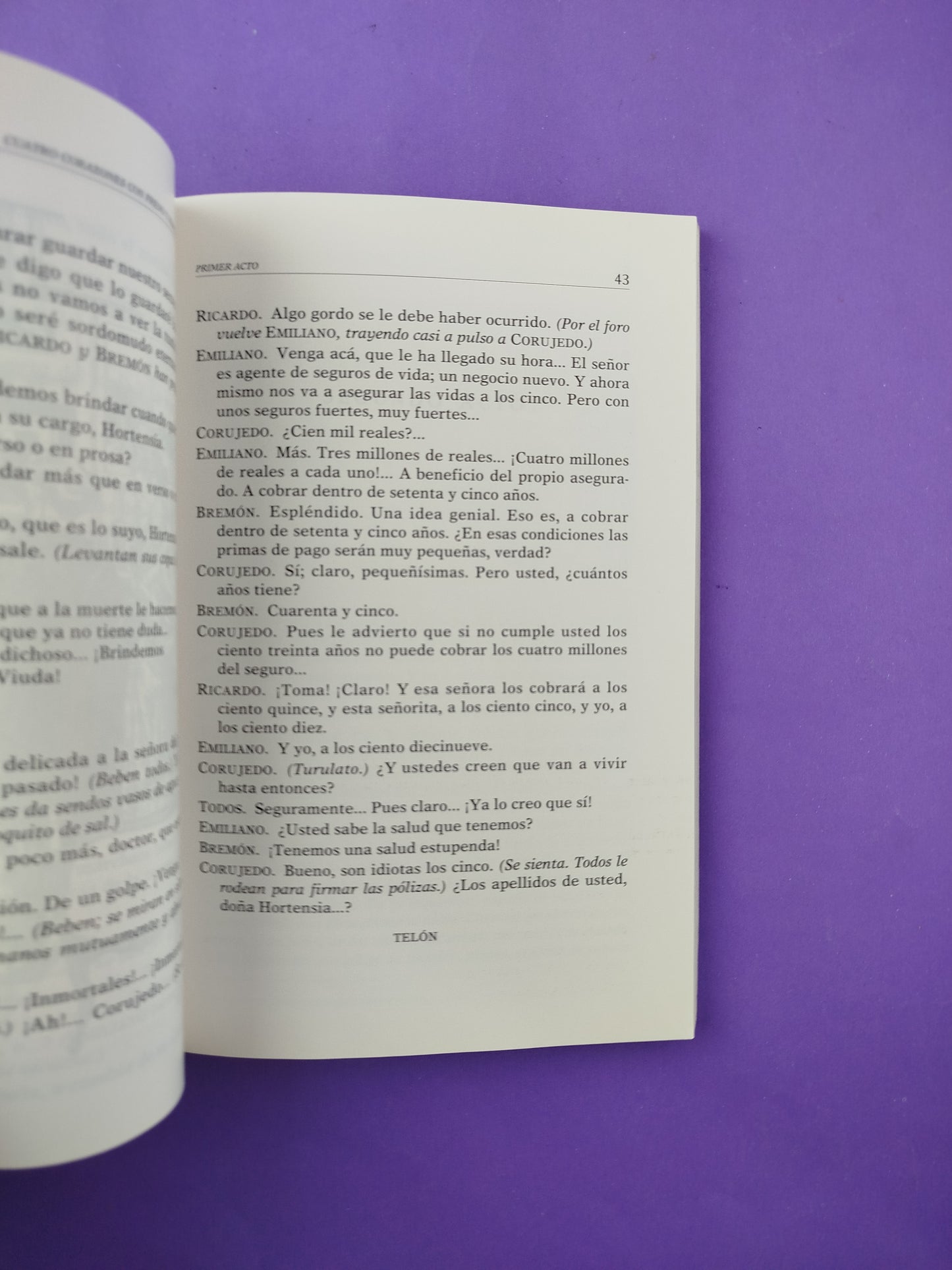 Cuatro corazones con freno y marcha atrás