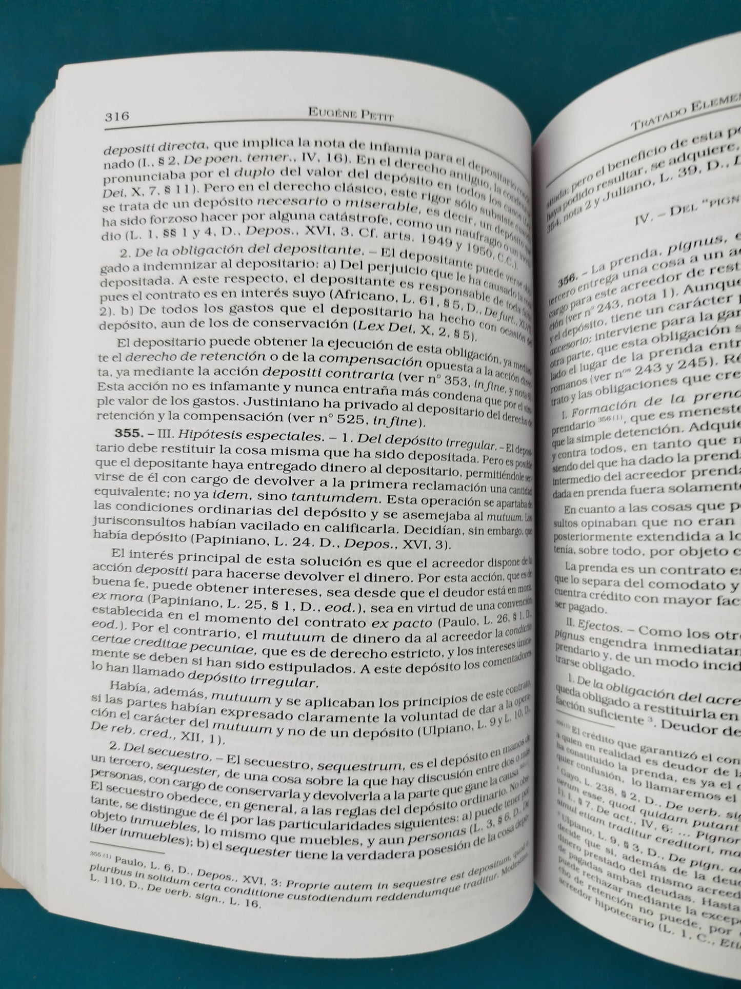 Tratado Elemental de Derecho Romano