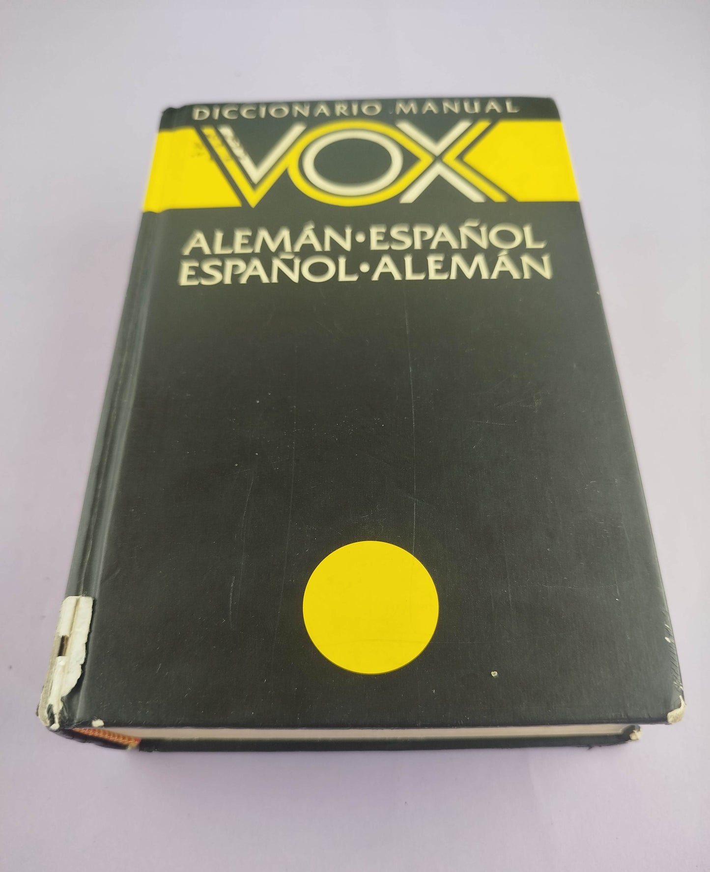 Diccionario manual español-alemán alemán-español