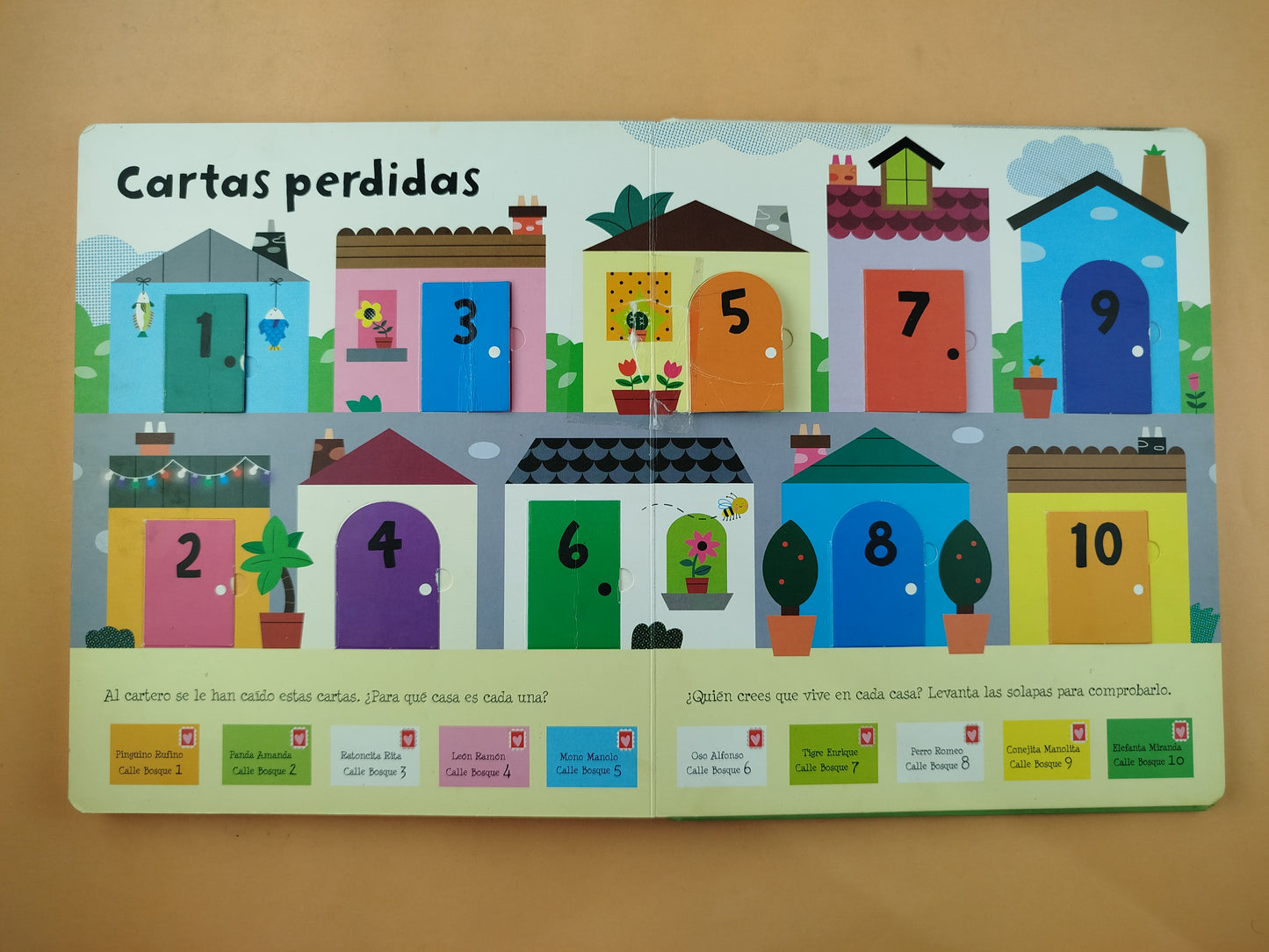 Libro Con Solapas Los Números
