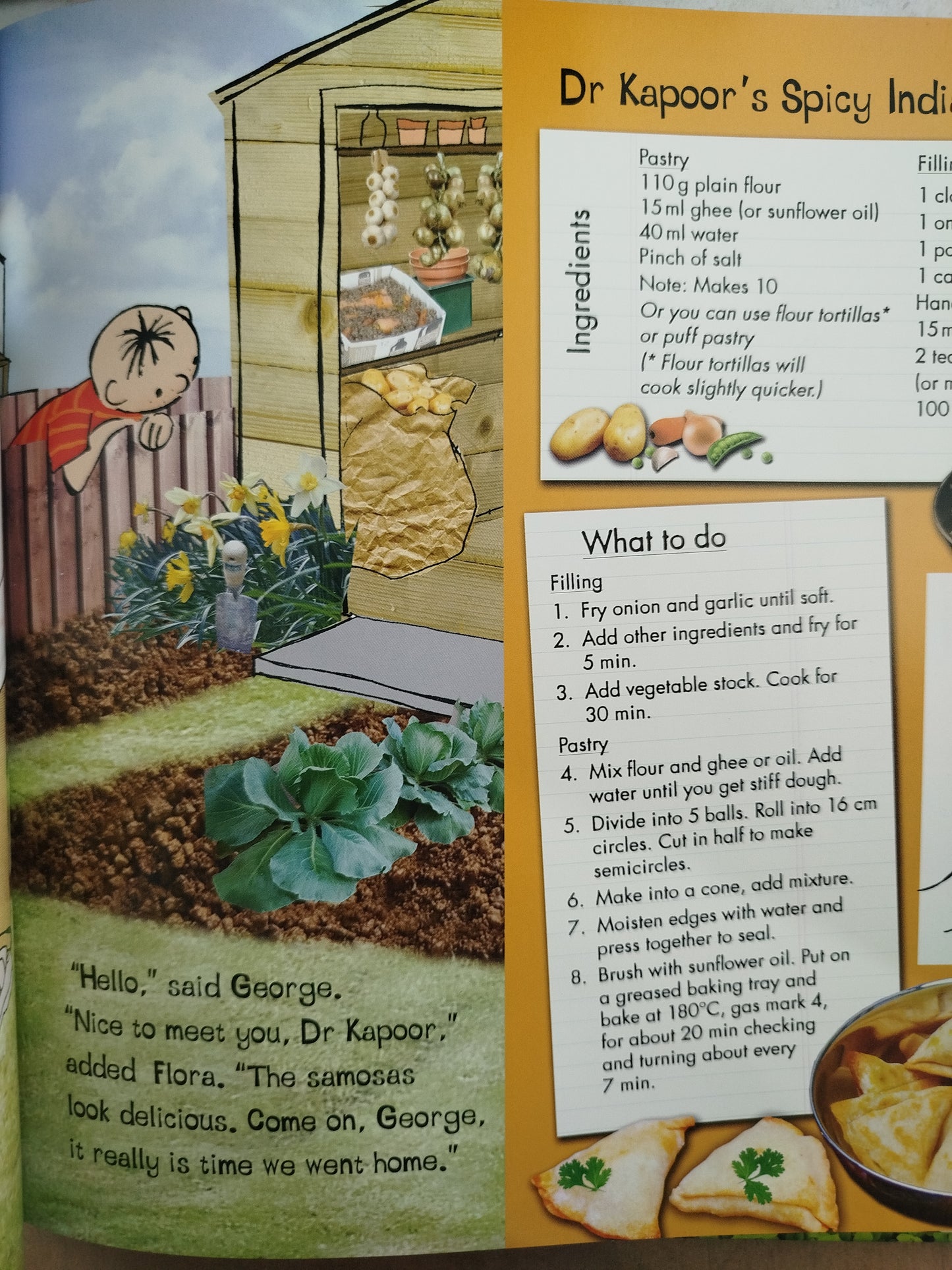George And Flora's Big Party by Varios