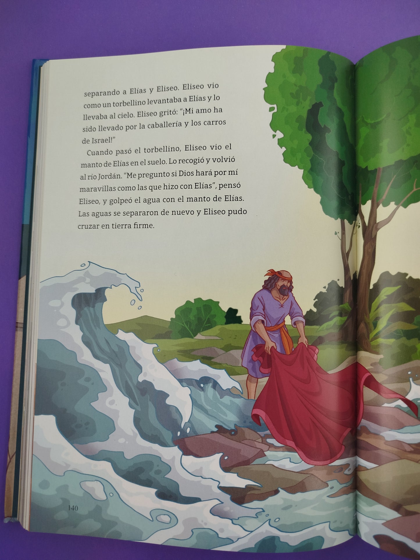 Biblia junior ilustrada y narrada para jóvenes lectores