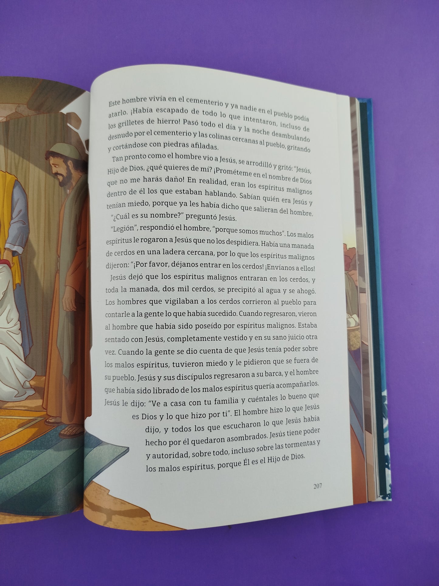 Biblia junior ilustrada y narrada para jóvenes lectores