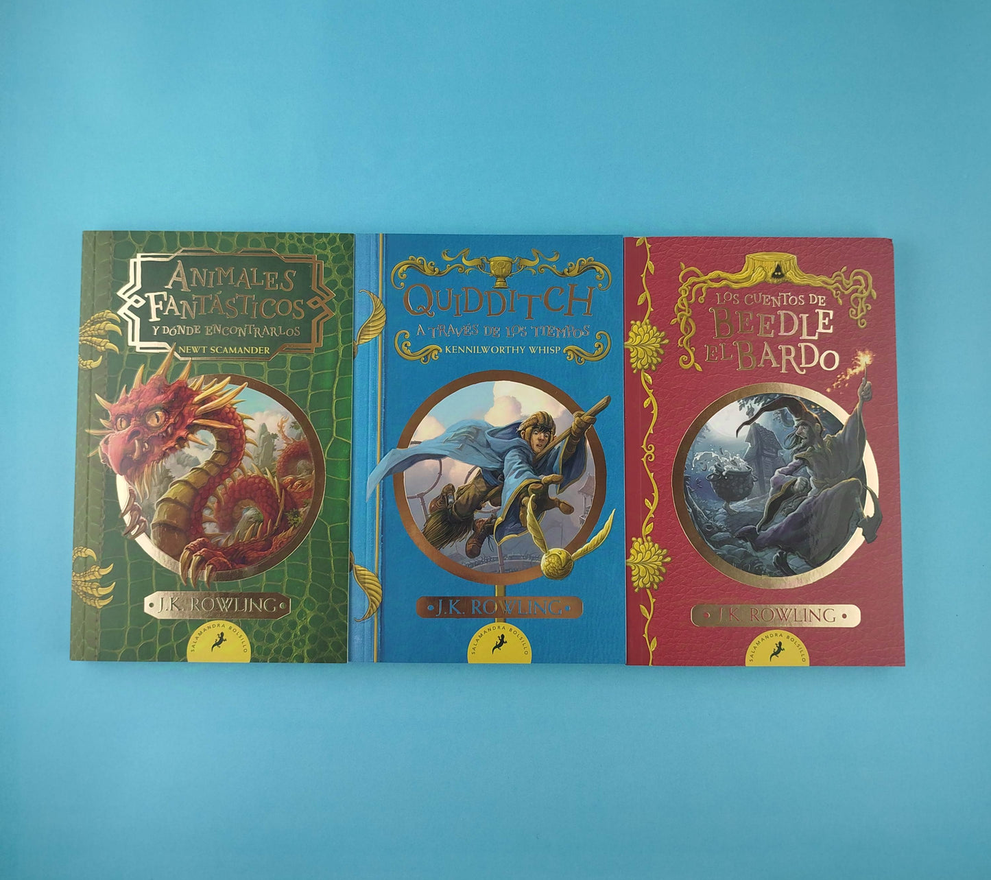 Biblioteca Hogwarts animales fantásticos y dónde encontrarlos
