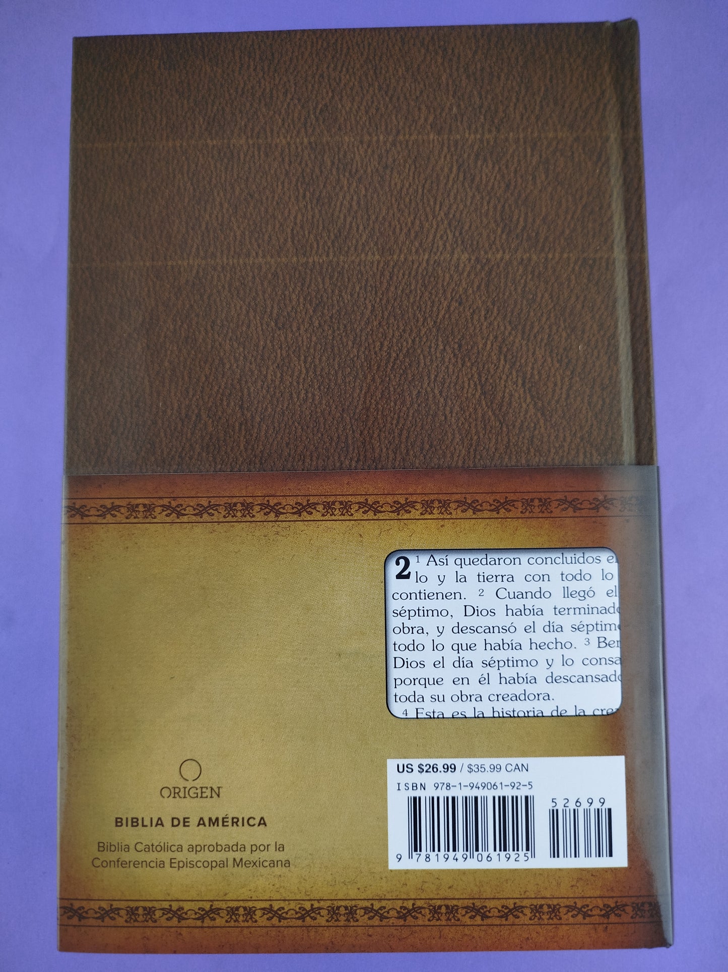 Biblia católica letra grande pasta dura sin cierre by Biblia de América