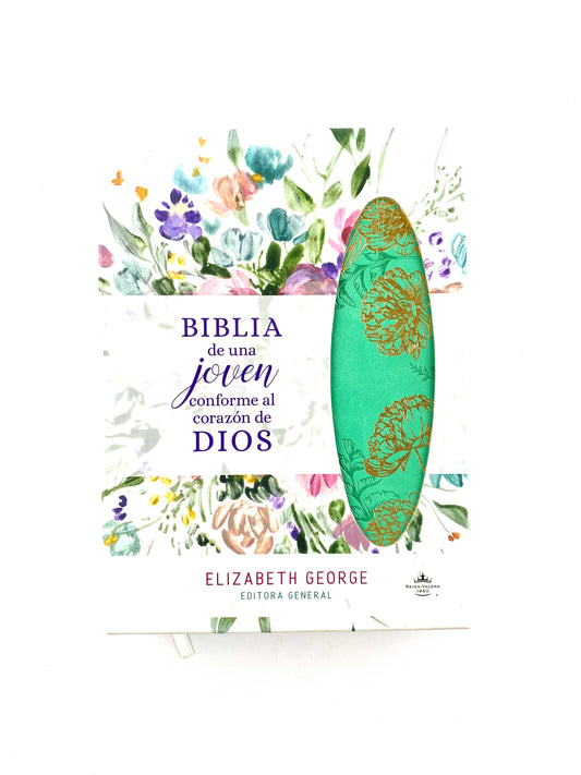 Biblia De Una Joven Conforme Al Corazon De Dios Rvr 1960 Verde