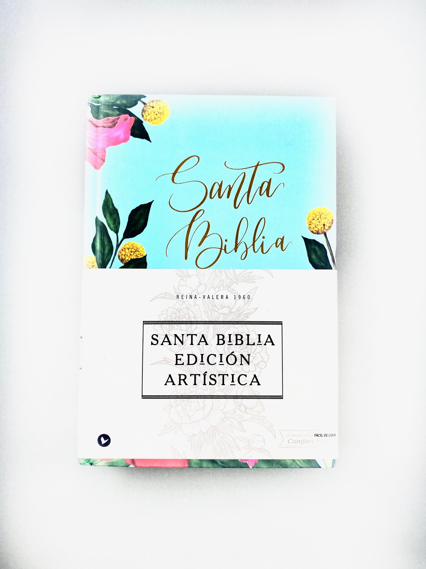 Biblia Rvr 1960 Edicion Artistica Pasta Dura Floral