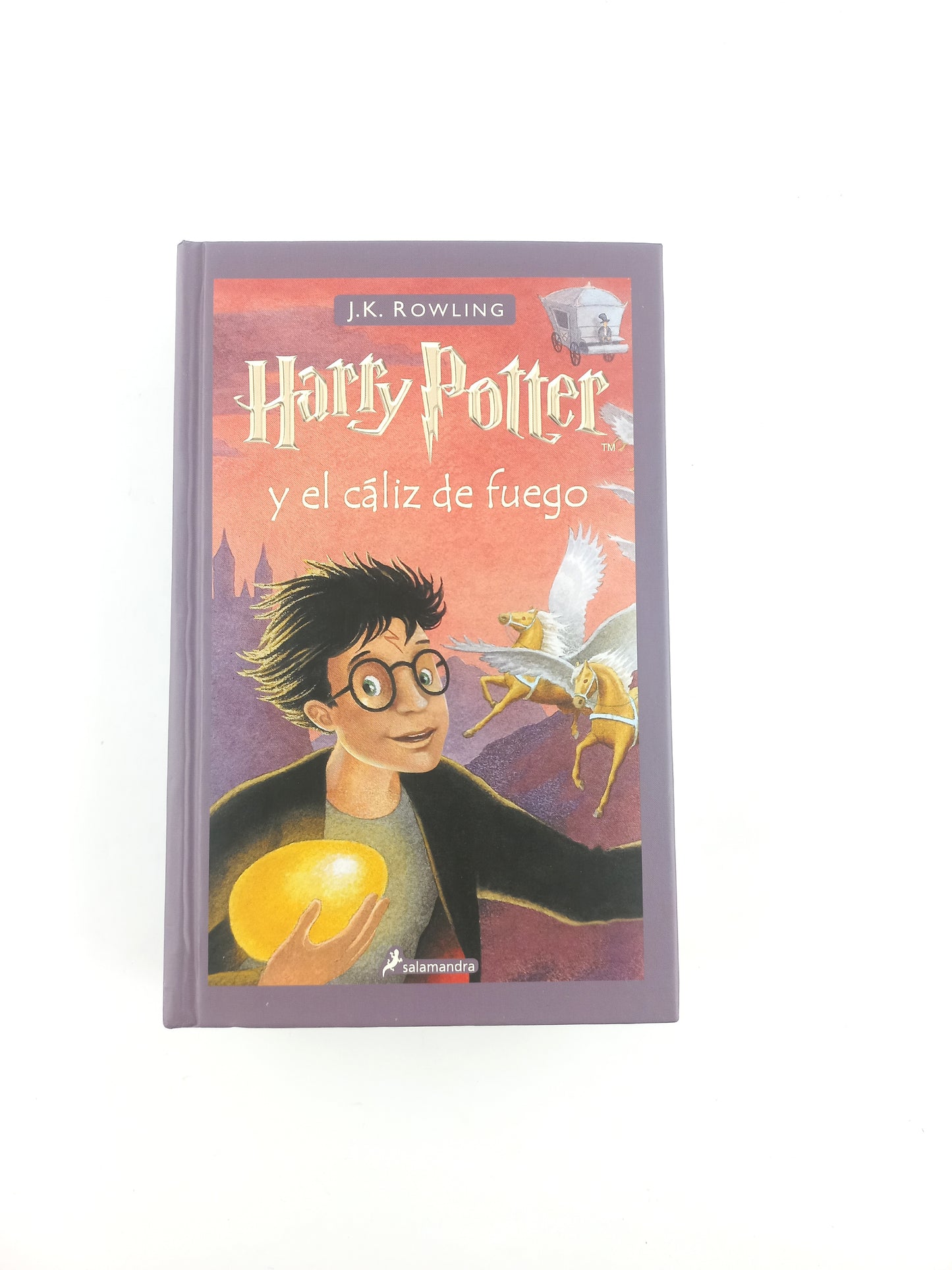 Harry Potter 4 Y El Caliz De Fuego Pasta Dura