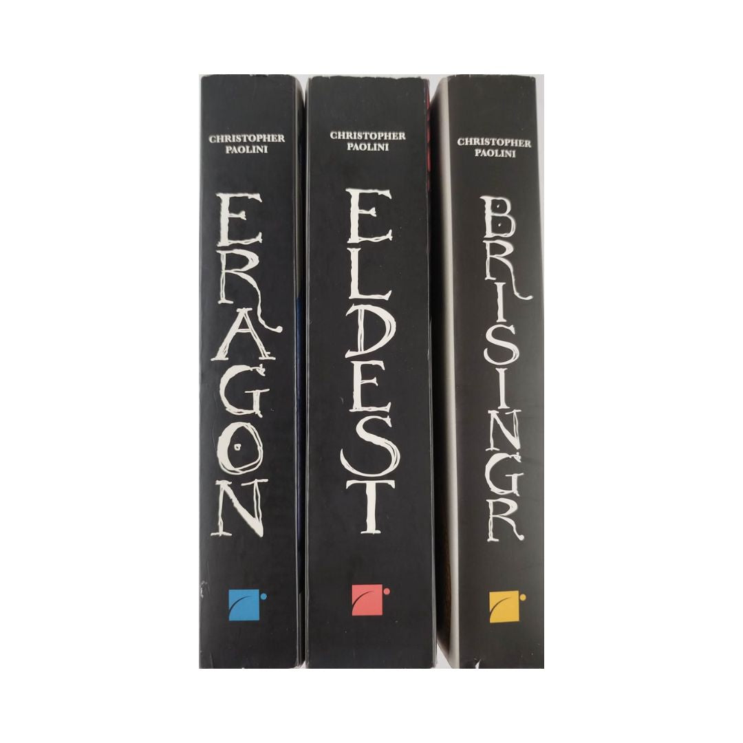 Saga Alagaësia, disponibles 3 tomos Eragon, Eldest y Brisingr. by Christopher Paolini