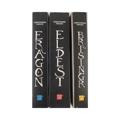 Saga Alagaësia, disponibles 3 tomos Eragon, Eldest y Brisingr. by Christopher Paolini