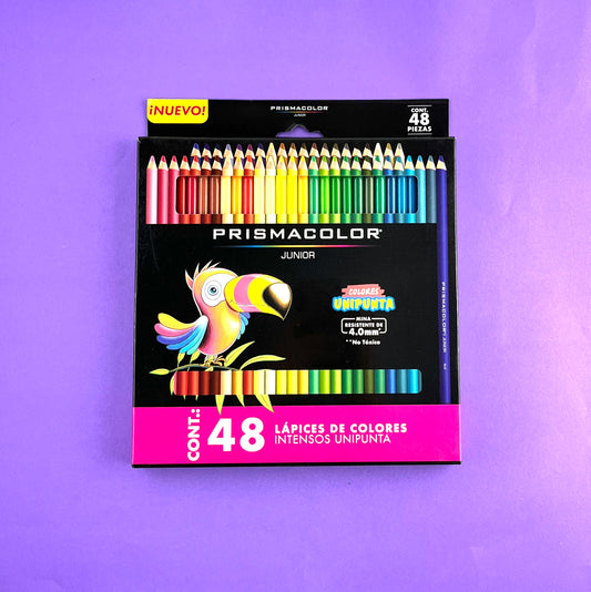 Colores prismacolor junior unipunta x 48 unidades