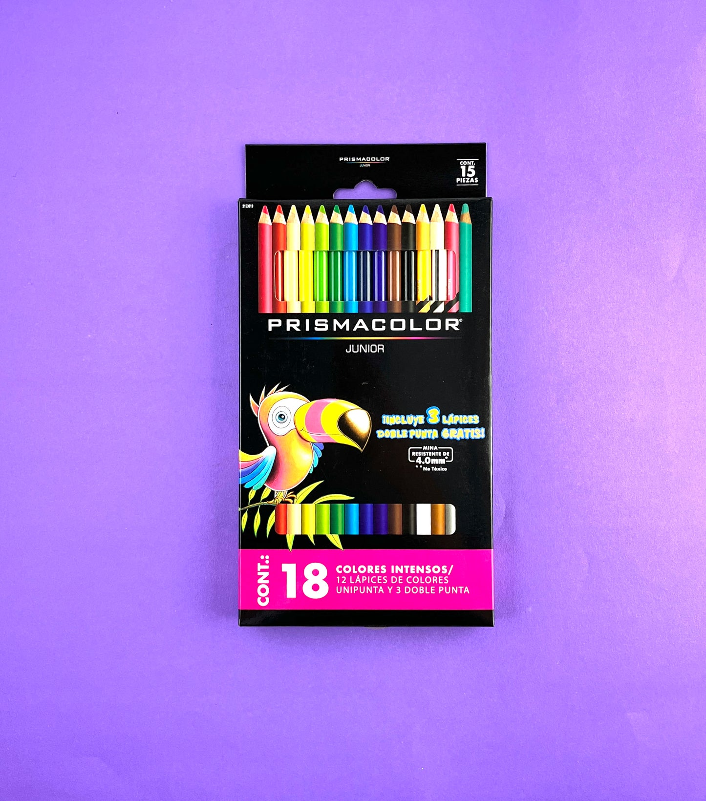 Colores prismacolor junior x 18 unidades