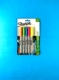Marcador sharpie punta fina neón x5 by Sharpie