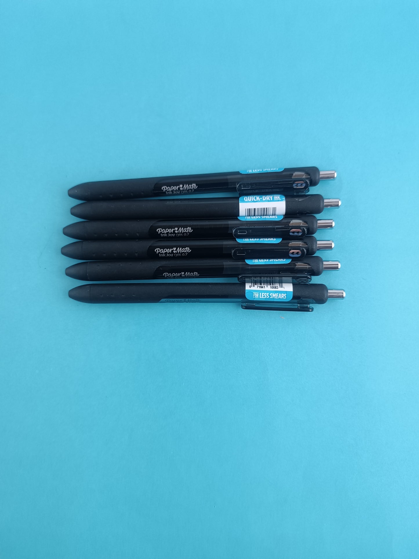 Boligrafo kilometrico inkjoy gel 0.7 negro X unidad by Varios