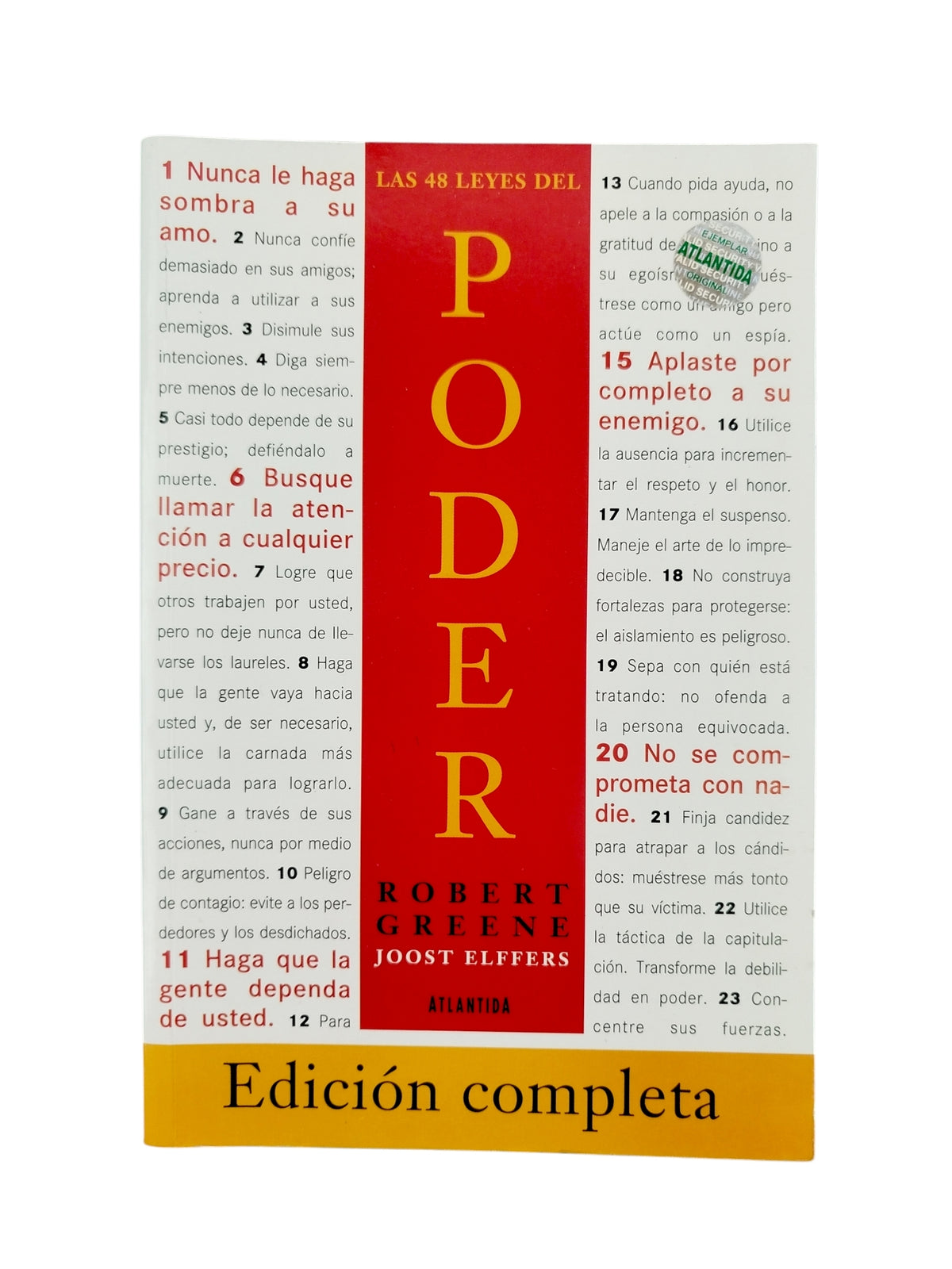 Las 48 leyes del poder by Robert Greene