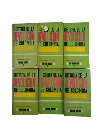 Historia De La Revolucion De Colombia 6 Tomos