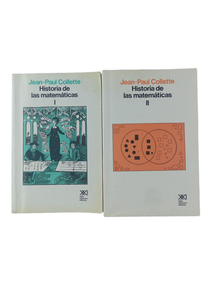 Historia de las matemáticas 2 tomos