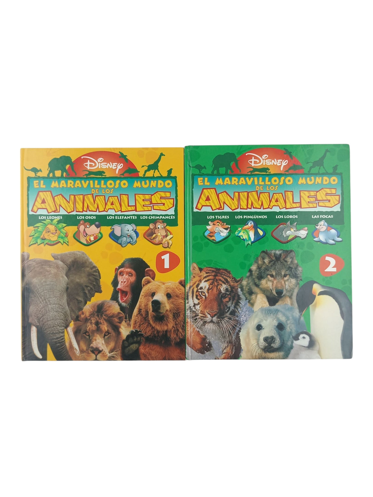 El maravilloso mundo de los animales 2 volúmenes by Disney