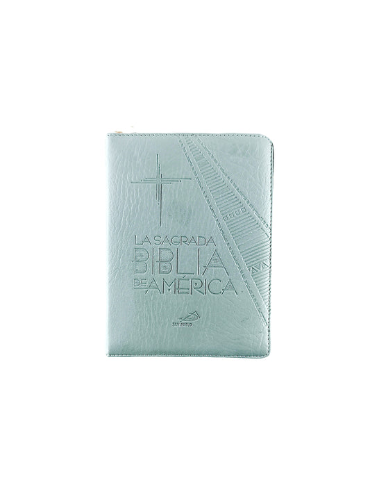 La sagrada biblia de américa estuche gris