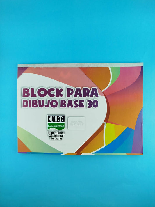 Block para dibujo base 30