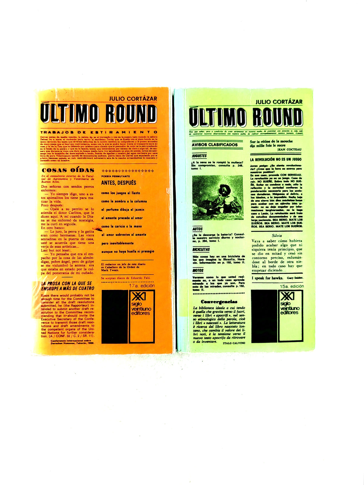 Último Round 2 volúmenes by Julio Cortázar