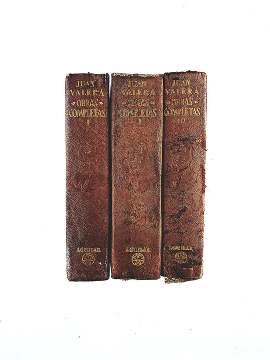 Juan Valera Obras Completas 3 Volumenes
