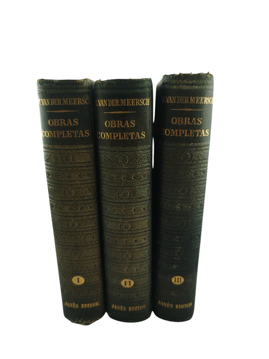 M.vander meersch obras completas disponible tomos I II III by M.Vander Meersch