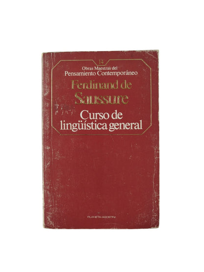 Curso de lingüística general