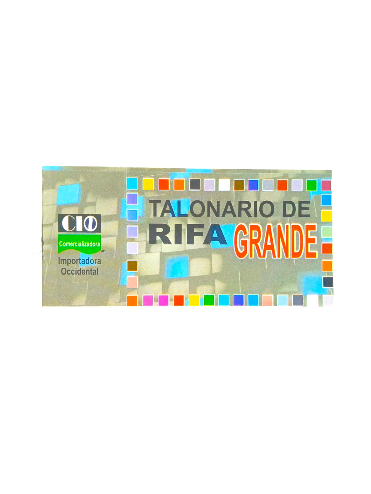 Talonario de Rifa Bond Grande 100 HJ by Cio Comercializadora