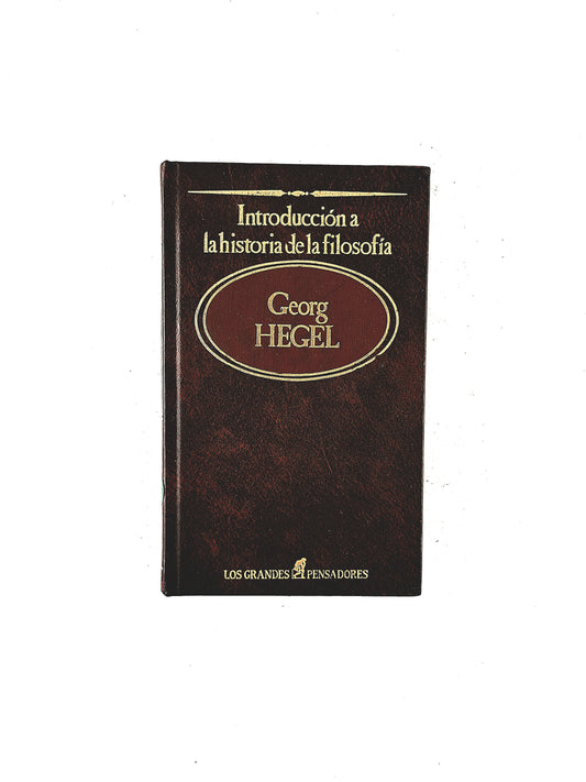 Introducción a la historia de la filosofía