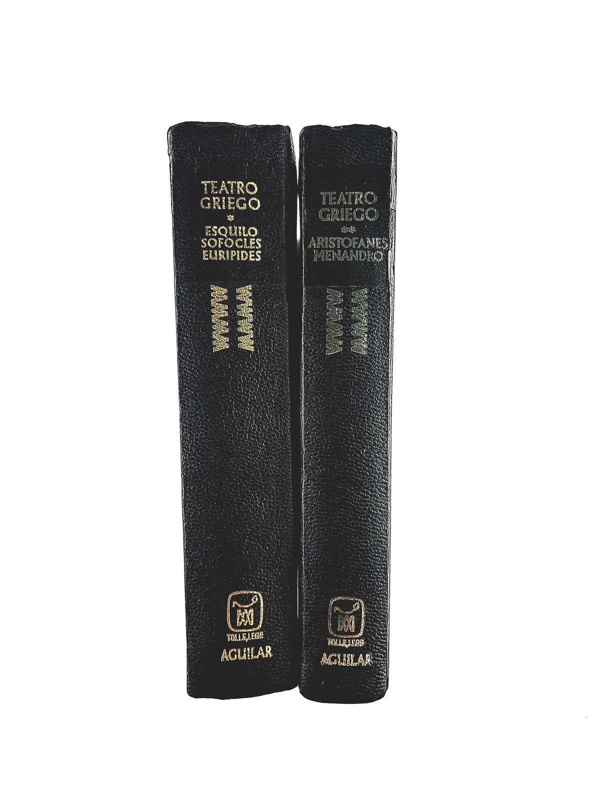 Teatro Griego 2 Volumenes by Esquilo Sóflocles Eurípides Aristófanes Menandro