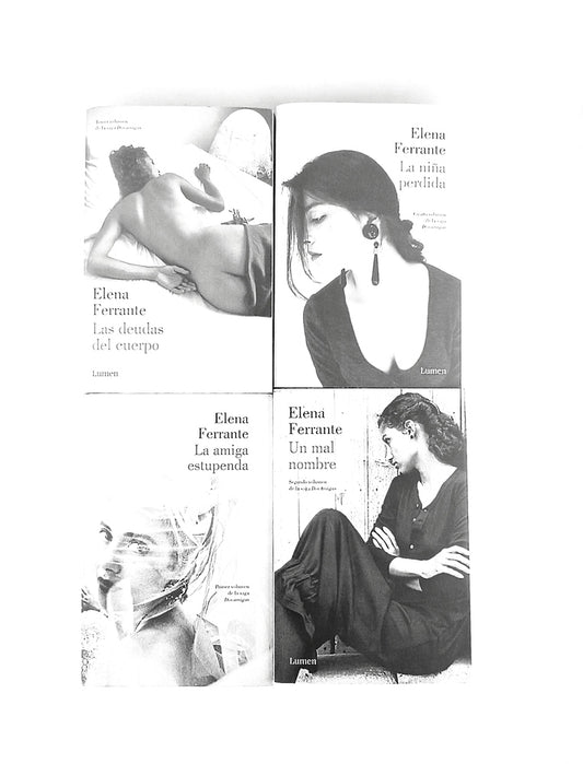 Saga dos amigas ( la amiga estupenda;un mal nombre;las deudas del cuerpo;la niña perdida)