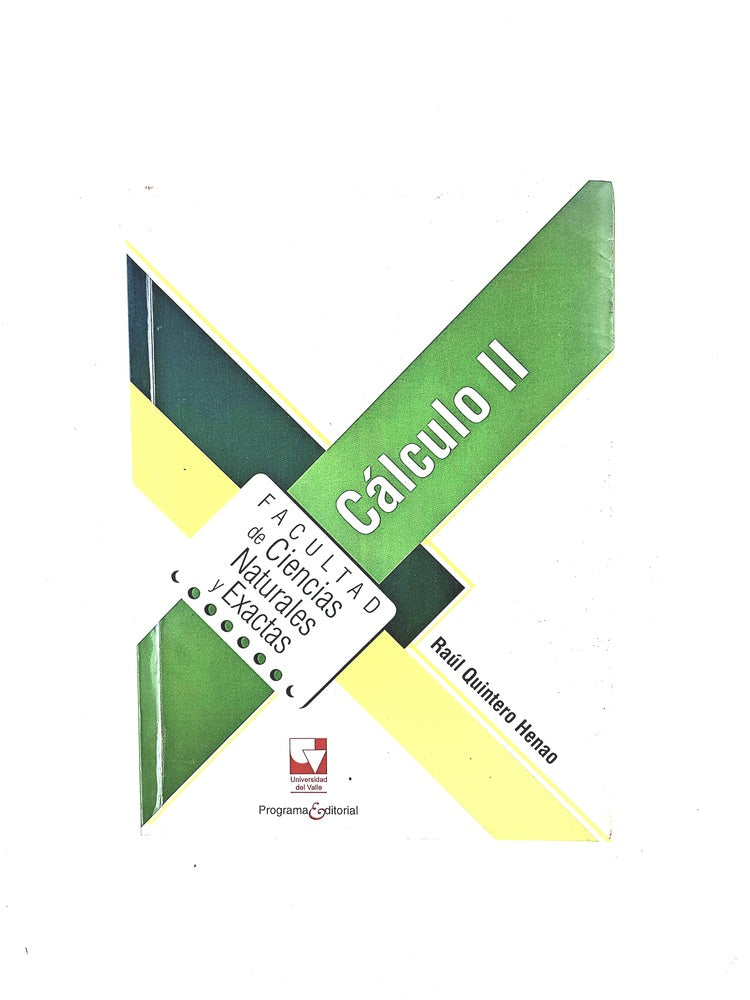 Cálculo II by Raúl Quintero Henao