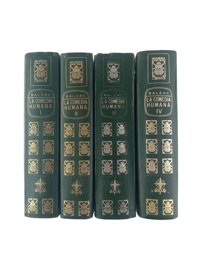 La comedia humana 4 tomos