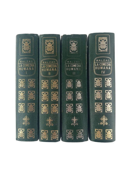 La comedia humana 4 tomos