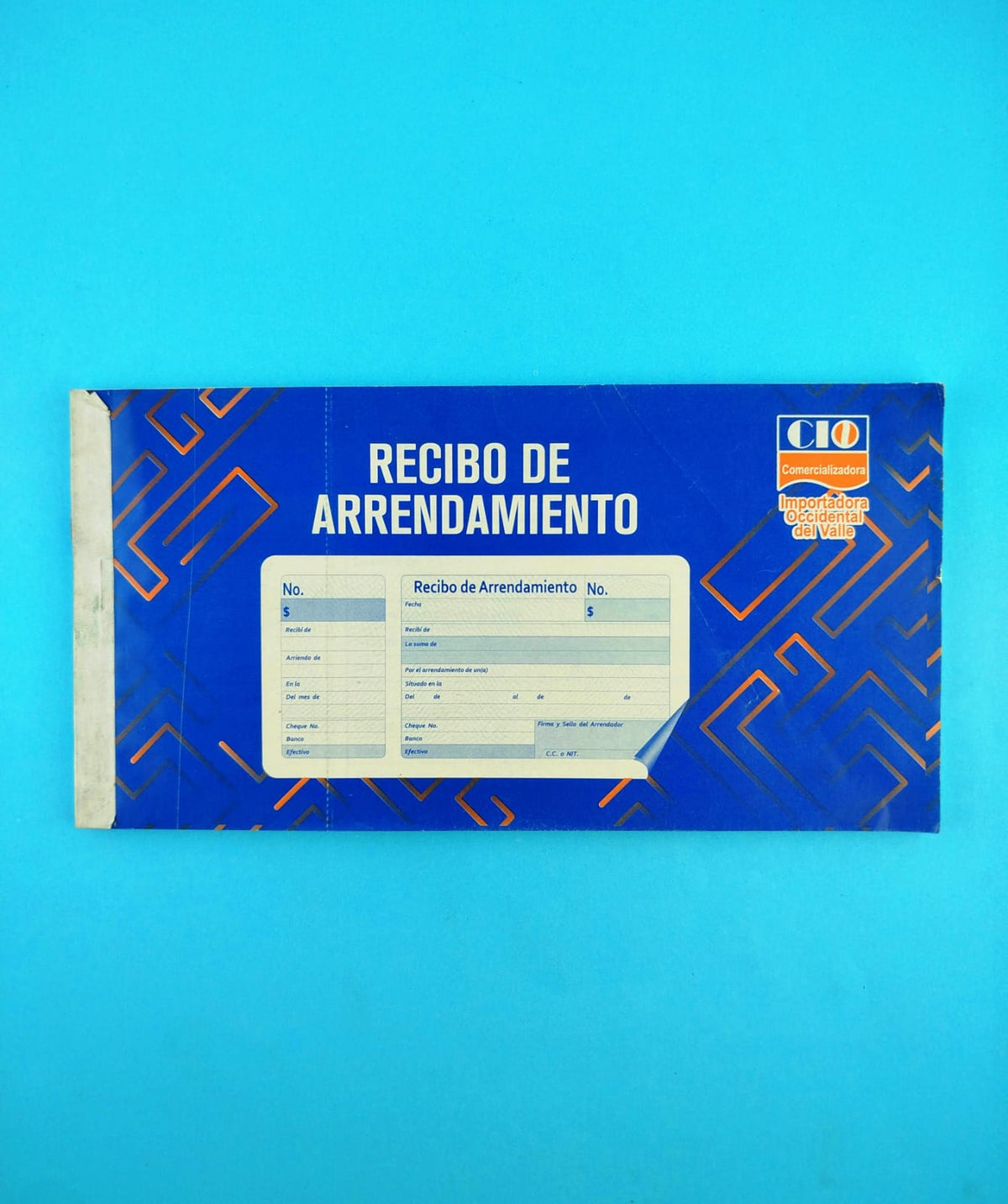 Recibo de arrendamiento x35 hojas by Cio