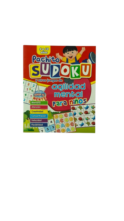 Pachito sudoku y otros juegos de agilidad mental para niños