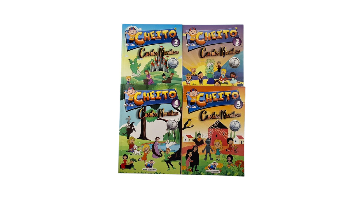 Cheito cuentos maravillosos lee y colorea surtido x unidad by Mario Ignacio Galvis