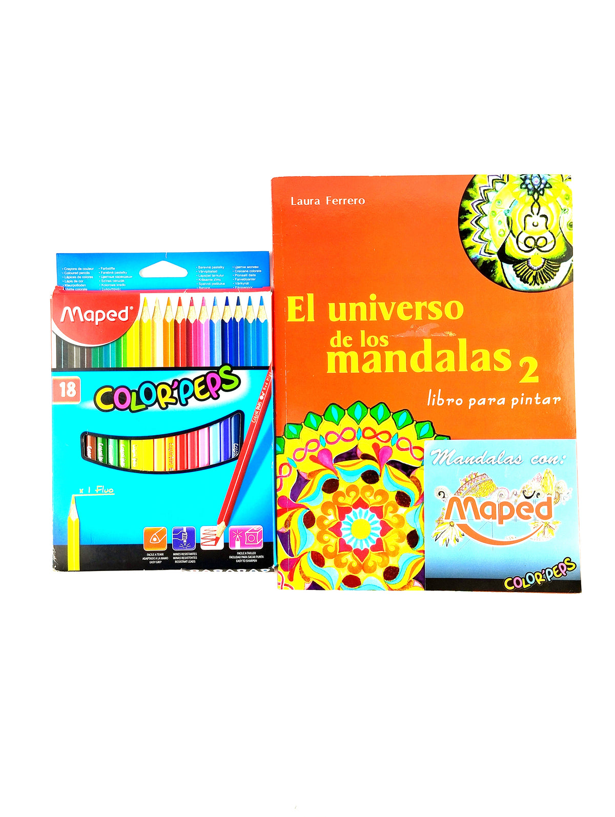 Kit el universo de las mandalas y colores by Laura Ferrero