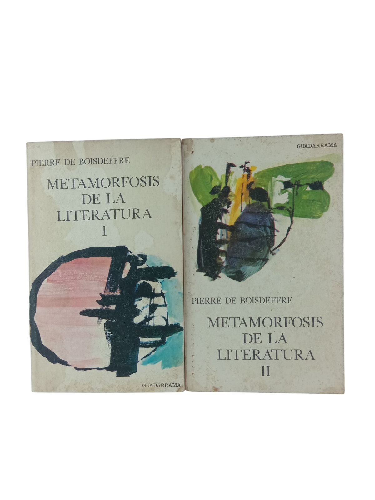 Metamorfosis de la literatura 2 tomos by Pierre De Boisdeffre