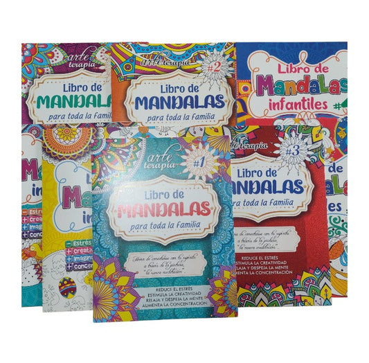 Mandalas para toda la familia 16 páginas by Star