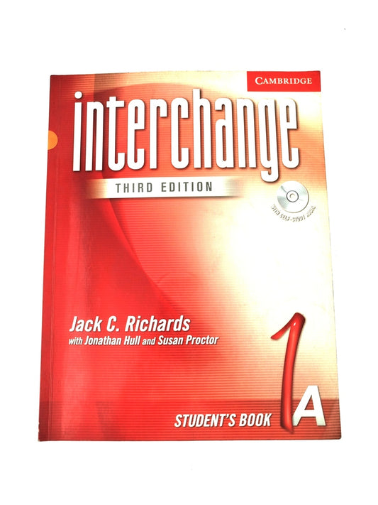 Interchange third edition 1A student´s book by Varios