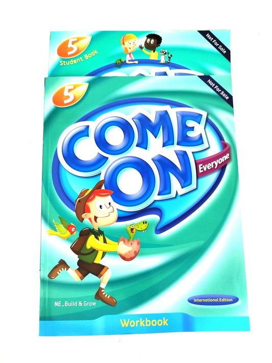 Come on everyone 5 student´s book workbook by Varios