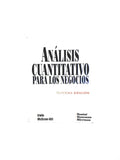 Análisis cuantitativo para los negocios novena edición by Charles E Bonini