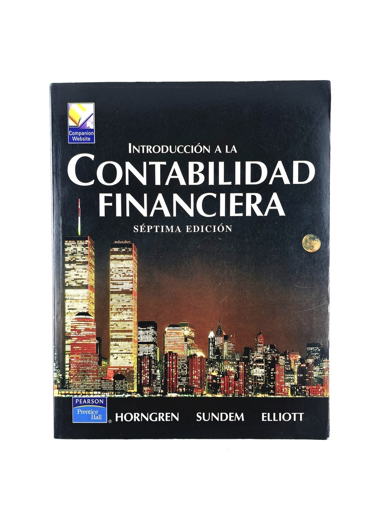 Introducción a la contabilidad financiera séptima edición by Horgren Sundem Elliott