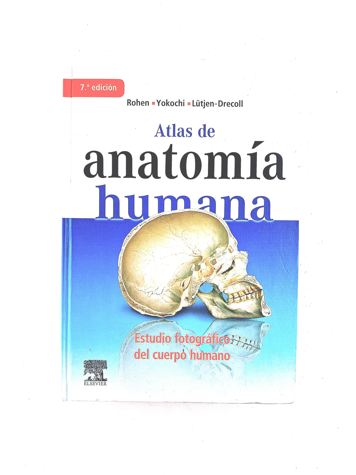 Atlas de anatomía humana estudio fotográfico de cuerpo humano séptima ediciónedición by Rohen Yokochi Lütjen Drecoll