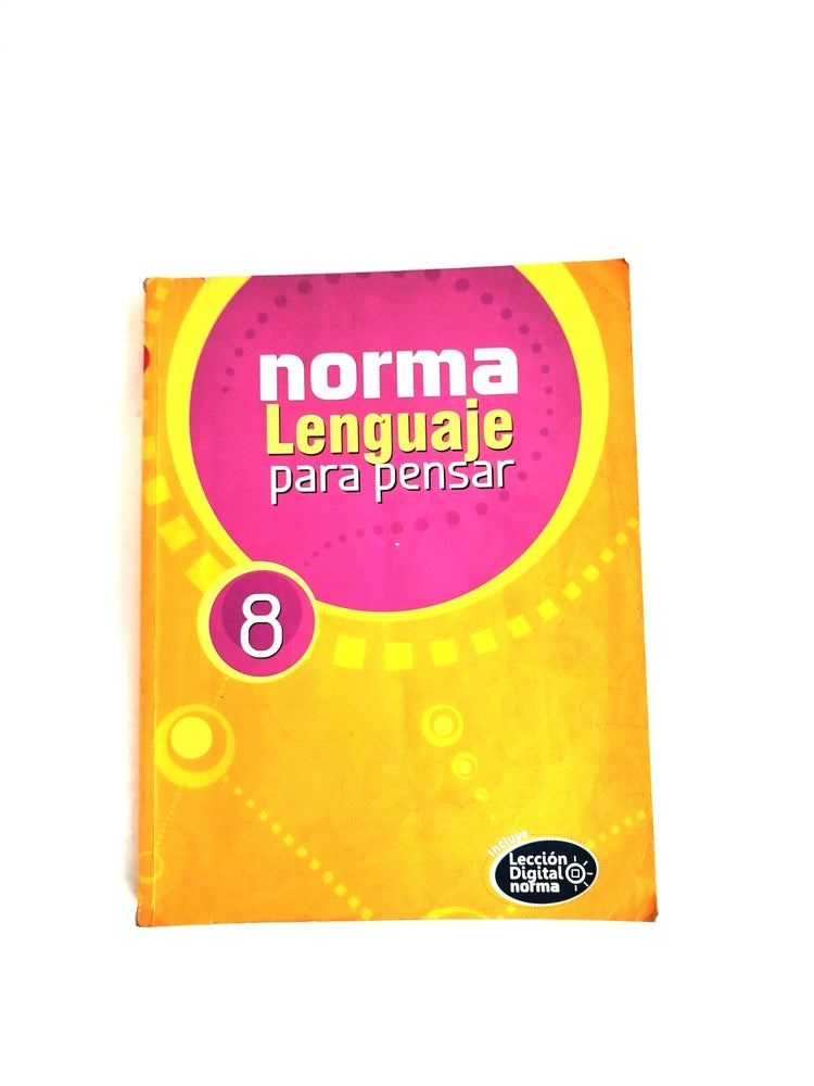 Norma lenguaje para pensar 8 by Varios