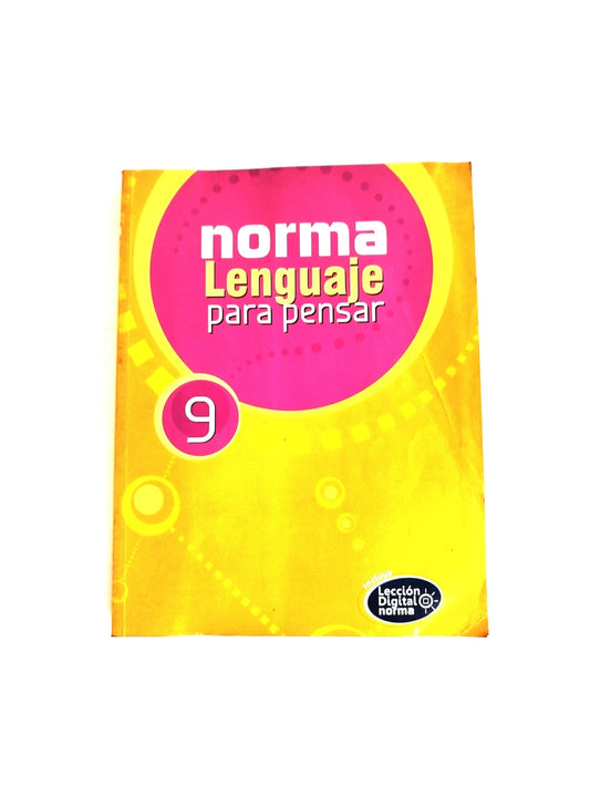 Norma lenguaje para pensar 9