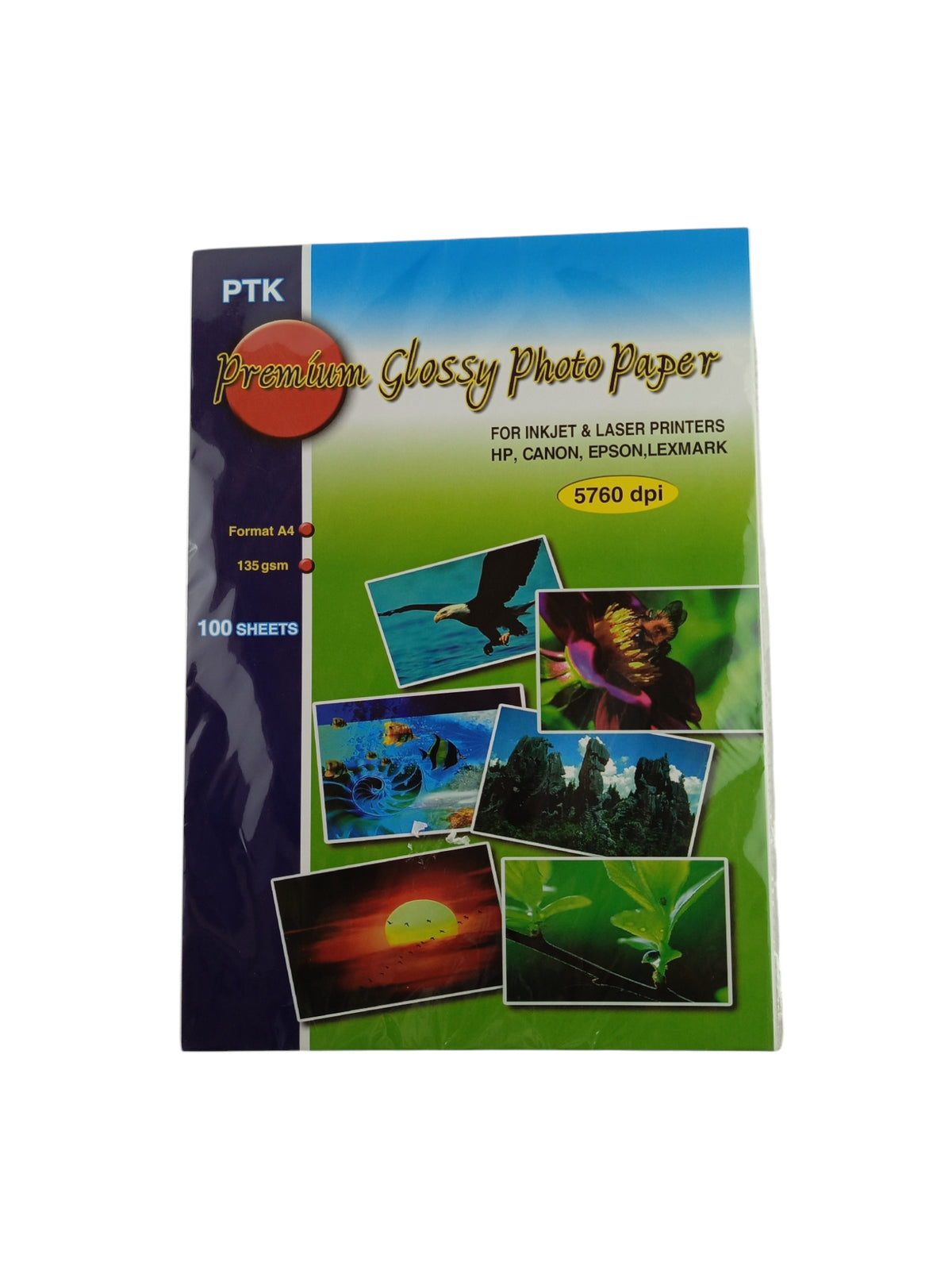 Papel Fotográfico A4 135 Gr X 100 by Ptk