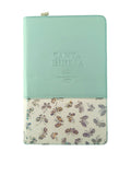 Biblia RVR 1960 Letra Grande Estuche Verde con Mariposas by Reina Valera 1960